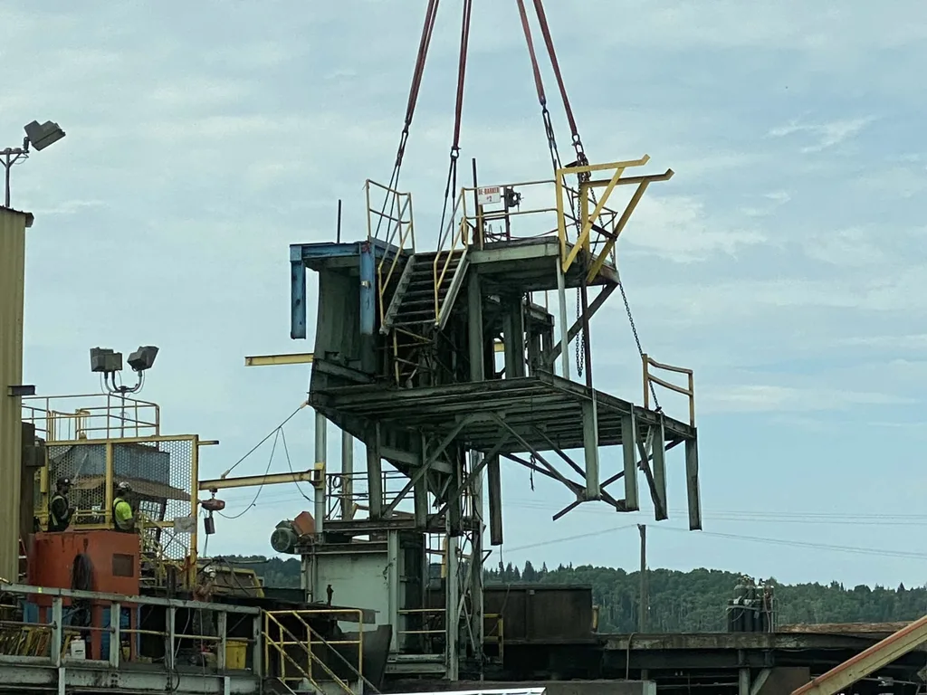 Chip Plant, more rigging