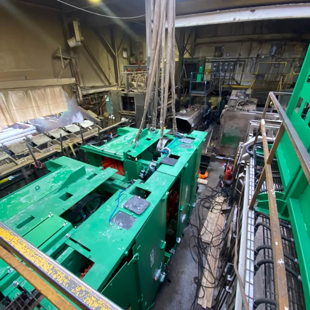 Debarker Removal and Replacement