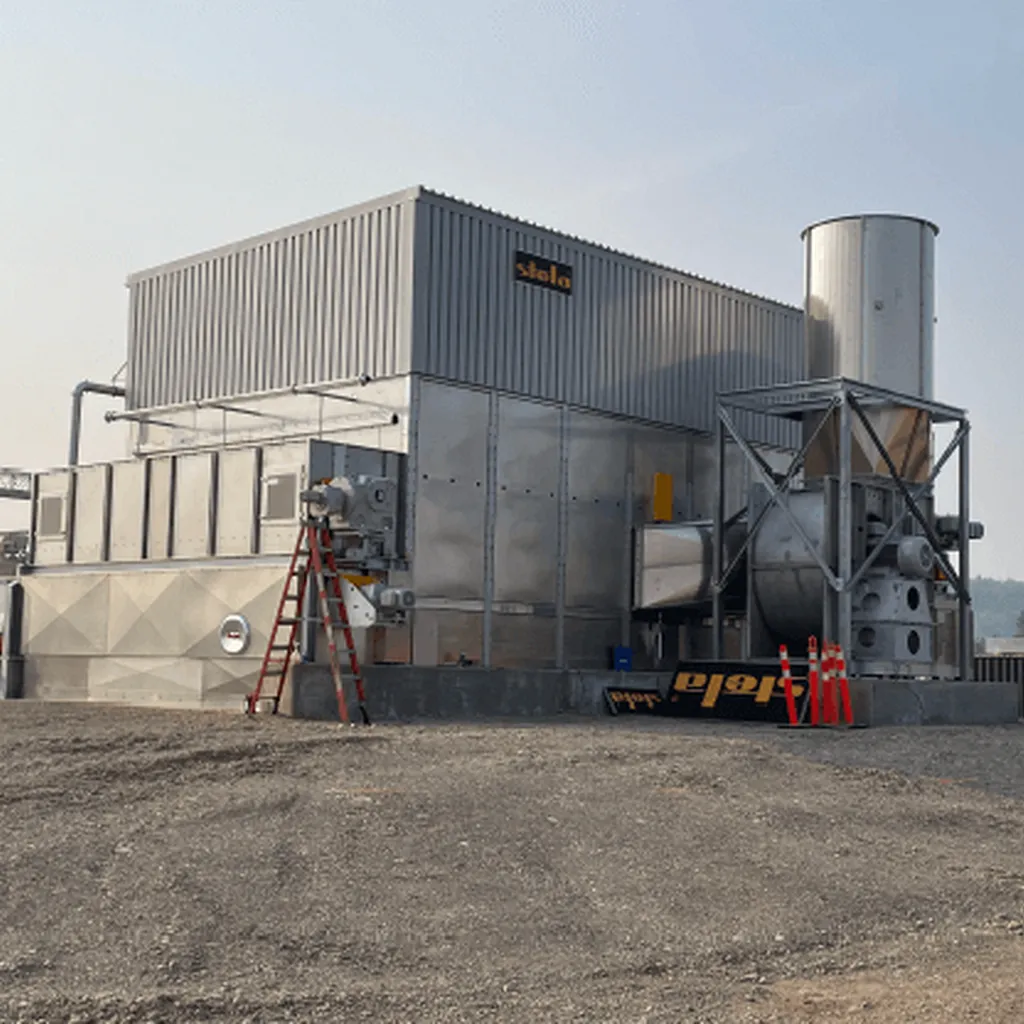 Biomass Dryer Installation