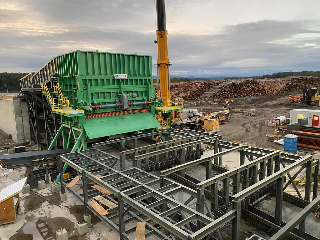 Chip Plant, structure near completion
